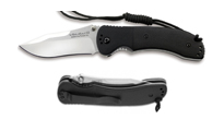 Ontario JPT-3R Drop Point - BLK Round Handle  by Ontario Knife