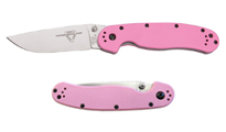Ontario Rat 1 Folder 8865 SP Pink by Ontario Knife