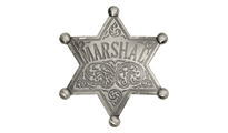Значка Old West Marshal Badge by Unknown