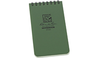Водоустойчив бележник Rite in the Rain 3 x 5 Top Spiral Notebook by Unknown