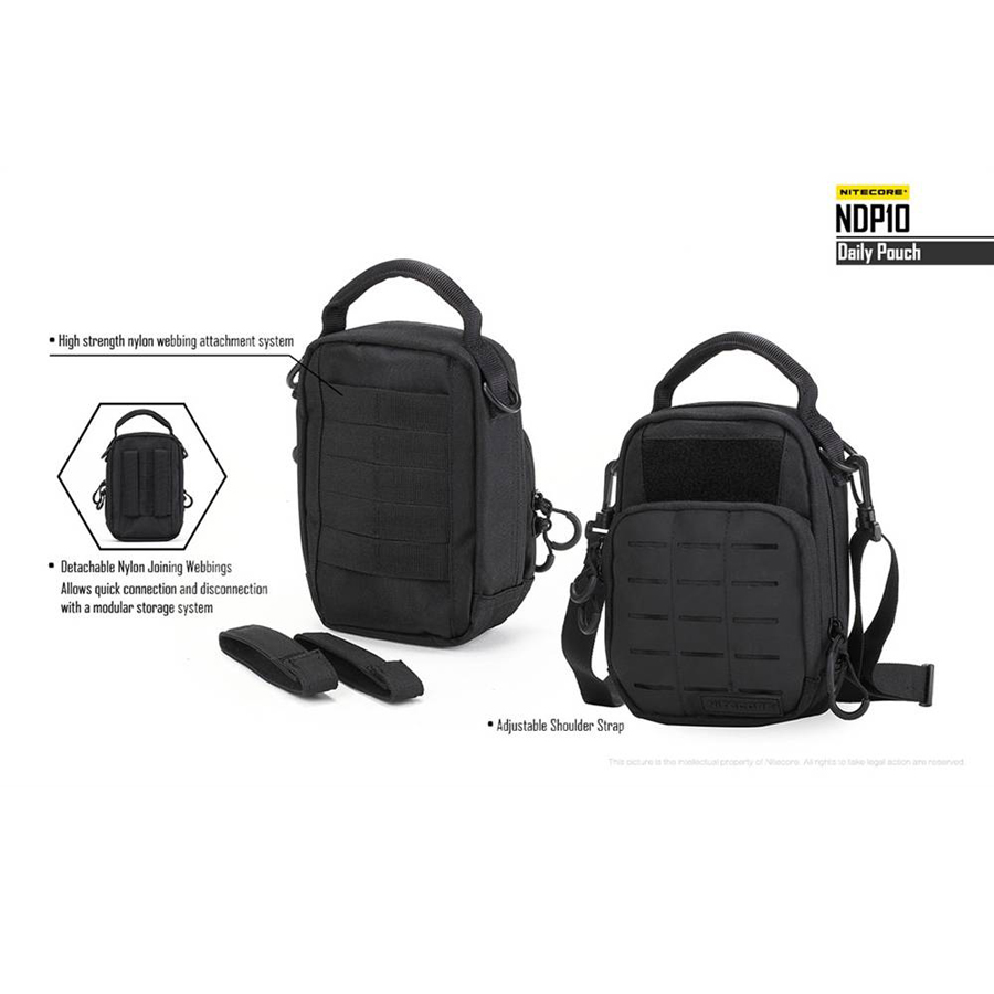 Nitecore Daily Pouch with Rubber or Fabric