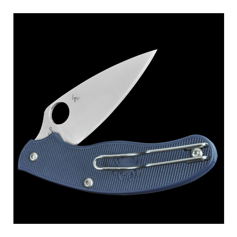 Spyderco UK Penknife Lightweight Dark Blue CPM S110V