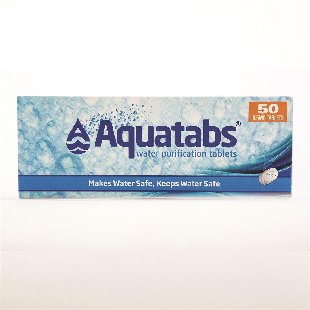 Таблетки за пречистване на вода BCB Aquatabs кутия 50 бр