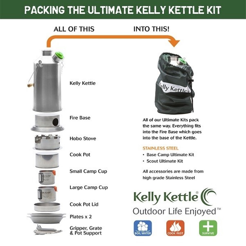 KELLY KETTLE Ultimate Scout Kit