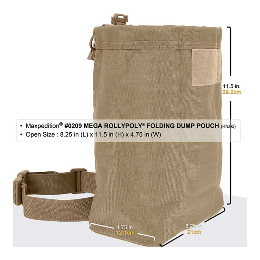 Maxpedition Mega Rollypoly Folding Pouch 