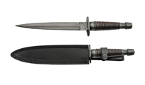 Кама Damascus Commando Dagger Wood by Unknown