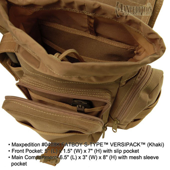 MAXPEDITION FATBOY S-TYPE VERSIPACK