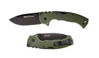 Cold Steel 4-Max Scout Black OD Green Handles 62RQODBK by Cold Steel