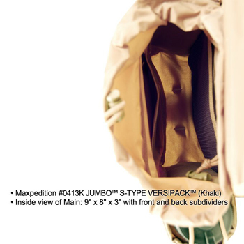 Maxpedition JUMBO S-TYPE VERSIPACK