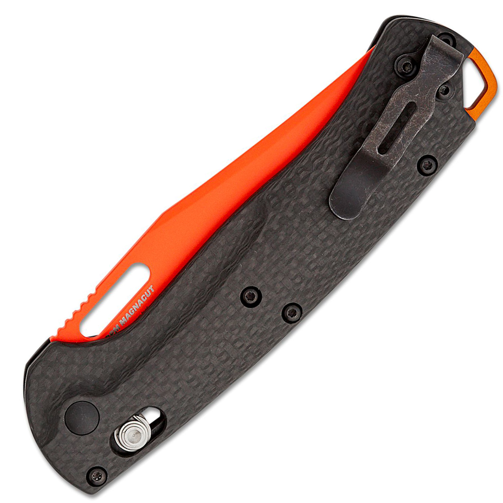 Benchmade Taggedout 15535OR-01 CPM-MagnaCut Carbon Fiber