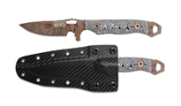 Dawson Smuggler CPM-MagnaCut Scorched Earth White/Black G10 by Unknown