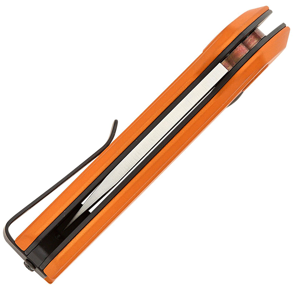 StayAliveShop.com Buck 839 Mini Deploy AUTO Button Lock 154CM Orange ...