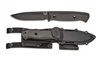 Benchmade Bushcrafter CPM-CruWear Black Carbon Fiber 163BK by Benchmade 