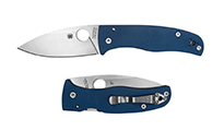 Spyderco Bodacious CPM SPY27 Cobalt Blue G10 C263GPCBL by Spyderco