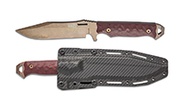 Dawson Marauder Gen 2 CPM-MagnaCut Arizona Copper Red and Black G10 by Unknown