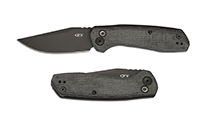 Zero Tolerance 0512BLK AUTO CPM-CruWear Black Cerakote Black Canvas Micarta and Titanium Handles by Zero Tolerance