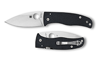 Spyderco BODACIOUS CARBON FIBER S90V PLAIN C263CFP90V by Spyderco