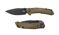 Zero Tolerance Model 0203 DuraLock CPM-M4 Black PVD OD Green G10 by Zero Tolerance