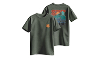 Тениска Spyderco Mountain T-Shirt Green by Spyderco