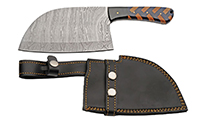 Кухненски сатър Damascus Braided Cleaver by Unknown