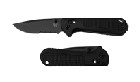 Benchmade 430SBK-02 Redoubt Black Serrated by Benchmade 